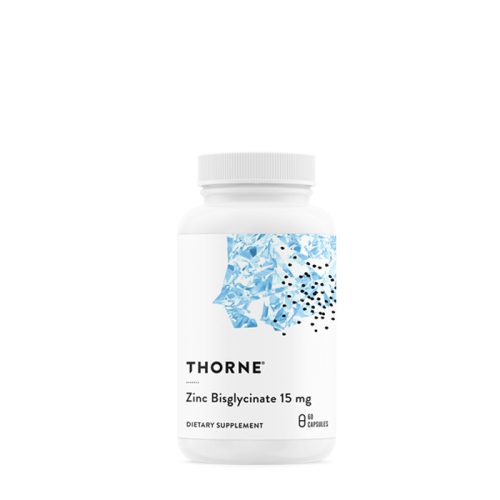 Thorne Zinc Bisglycinate 15mg Buy now with AfterPay.